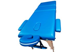 Camilla Portátil iGPro IGCM3 3 Cuerpos Azul p/ Masajes Camilla Portátil iGPro IGCM3 3 Cuerpos Azul p/ Masajes