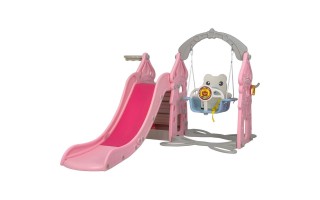 Tobogán y Hamaca Infantil iGPro IGGL7103R Plástico Tobogán y Hamaca Infantil iGPro IGGL7103R Plástico
