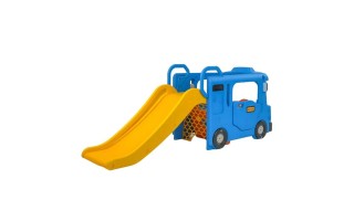 Tobogán Infantil iGPro IGGL7699 Autobús Azul Tobogán Infantil iGPro IGGL7699 Autobús Azul