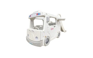 Tobogán Infantil iGPro IGGL7699B Autobús Blanco Tobogán Infantil iGPro IGGL7699B Autobús Blanco