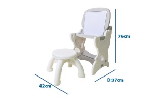 Escritorio con Pizarra y Silla Infantil iGPro IGGLH  Escritorio con Pizarra y Silla Infantil iGPro IGGLH