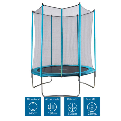 Cama Elástica Trampolin iGPro IGOOGR 10FT 3m