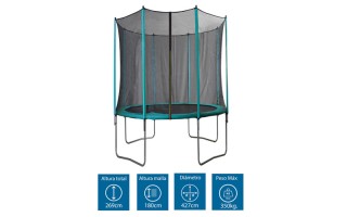 Cama Elástica Trampolin iGPro IGOOGR-14 14FT 4,3m Cama Elástica Trampolin iGPro IGOOGR-14 14FT 4,3m