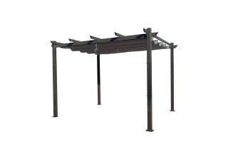 Pérgola iGPro Aluminio 3x3m con Toldo Corredizo Pérgola iGPro Aluminio 3x3m con Toldo Corredizo