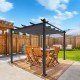 Pérgola iGPro Aluminio 4x3m con Toldo Corredizo