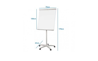 Pizarra Blanca iGPro IGPM70 70x100cm Ruedas y Papelógrafo Pizarra Blanca iGPro IGPM70 70x100cm Ruedas y Papelógrafo