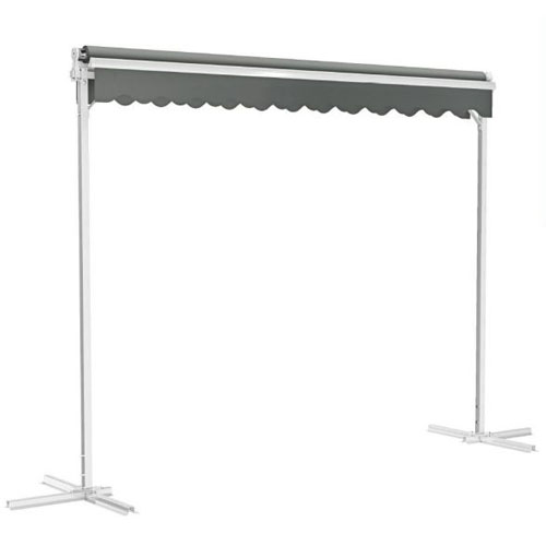 Toldo Parasol iGPro IGTAUT30 Retráctil 3x3m Gris