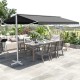 Toldo Parasol iGPro IGTAUT30 Retráctil 3x3m Gris