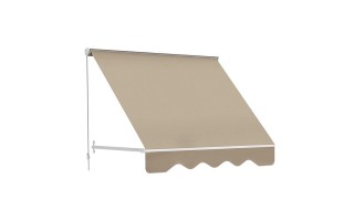 Toldo Parasol iGPro IGTBALT25 Retráctil 2,5x2,5m Beige Toldo Parasol iGPro IGTBALT25 Retráctil 2,5x2,5m Beige