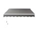 Toldo Parasol iGPro IGTBRT2 Retráctil 2x1,5m Gris