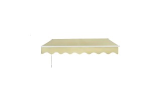Toldo Parasol iGPro IGTBRT4 Retráctil 4x2,5m Beige Toldo Parasol iGPro IGTBRT4 Retráctil 4x2,5m Beige