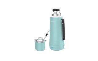 Termo Eléctrico Peabody eTermo 1L 700W Inox Celeste Termo Eléctrico Peabody eTermo 1L 700W Inox Celeste