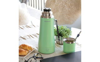 Termo Eléctrico Peabody eTermo 1L 700W Inox Verde Termo Eléctrico Peabody eTermo 1L 700W Inox Verde