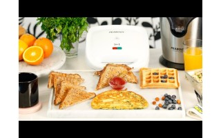 Sandwichera y Waflera Peabody SW6141 700W 5 en 1