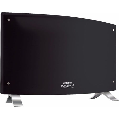 Estufa Vitroconvector Peabody VQM20N 2000W Negro