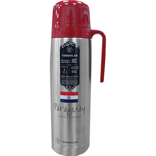 Termo con Pico Termolar R-Evolution 1L Inox. Paraguay